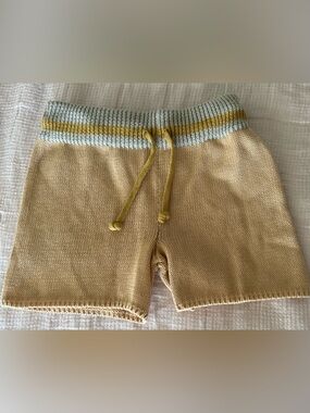 Wild Wawa Retro Knitted Shorts Shell 5-6